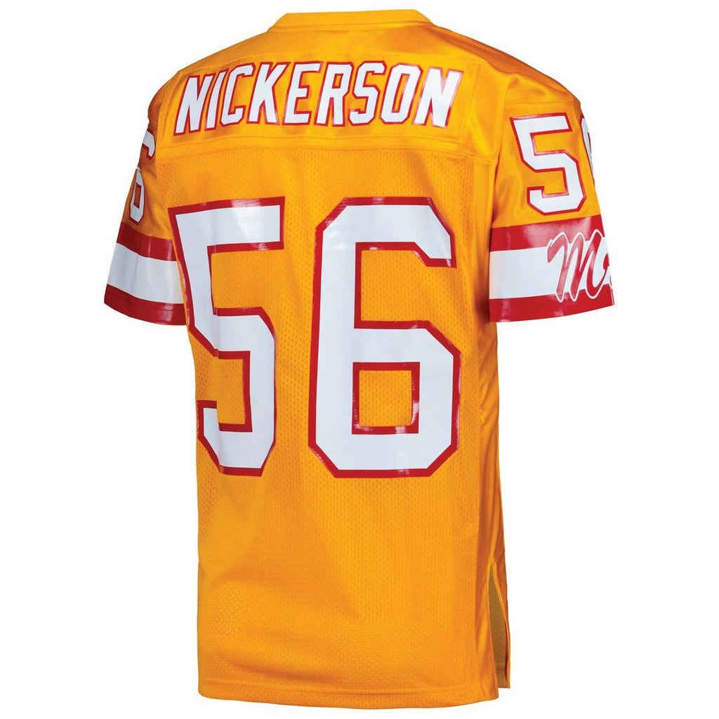 Hardy Nickerson Tampa Bay Buccaneers 1993 Mitchell & Ness Authentic Throwback Retired Player Jersey - Orange Official NFL Team Apparel Football Fan Ge
