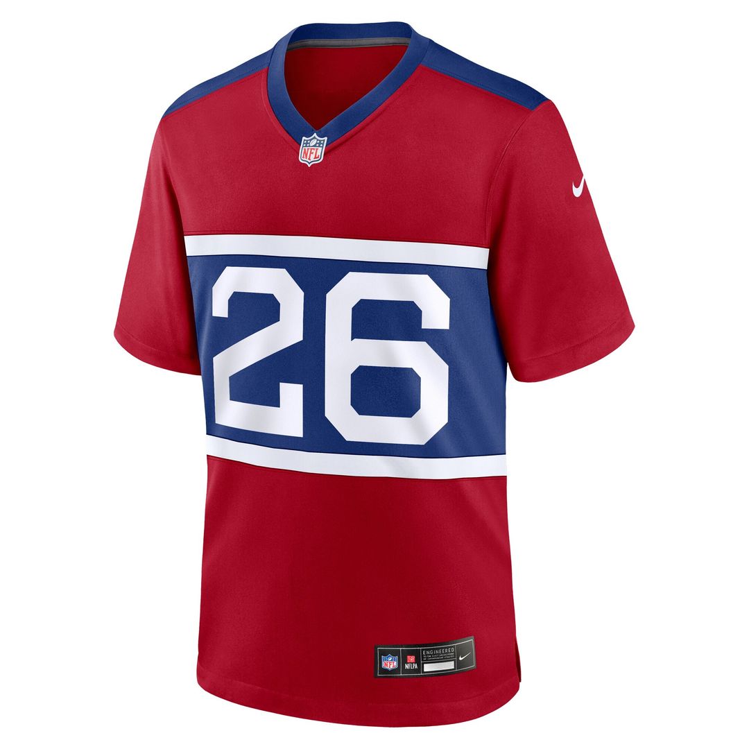 Devin Singletary New York Giants Nike Youth Game Jersey - Red Official NFL Team Apparel Football Fan Gear