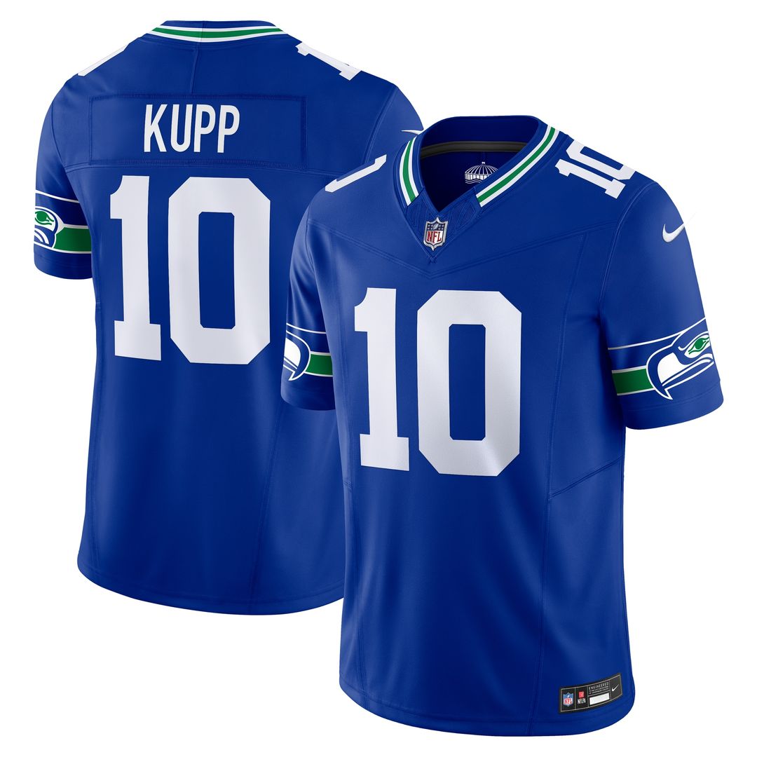 Cooper Kupp Seattle Seahawks Nike Alternate Vapor F.U.S.E. Limited Jersey - Royal Official NFL Team Apparel Football Fan Gear