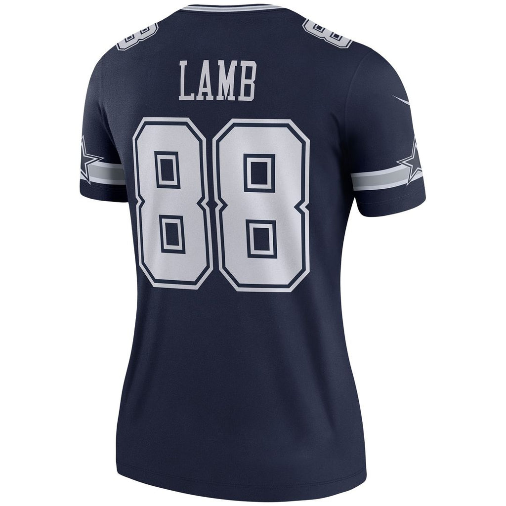 CeeDee Lamb Dallas Cowboys Nike Women's Legend Player Performance Top - White NFL Fan Gear Popular Style