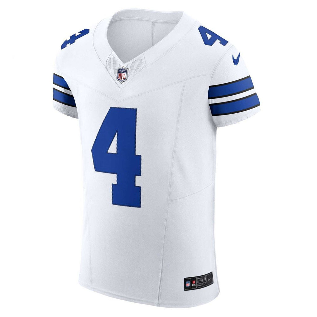 Dak Prescott Dallas Cowboys Nike Vapor F.U.S.E. Elite Jersey - White Official NFL Team Apparel Football Fan Gear
