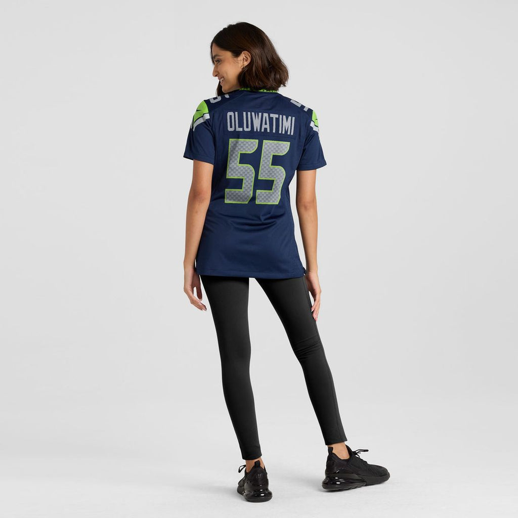 Olu Oluwatimi Seattle Seahawks Nike Women's Team Game Jersey - College Navy Official NFL Team Apparel Football Fan Gear