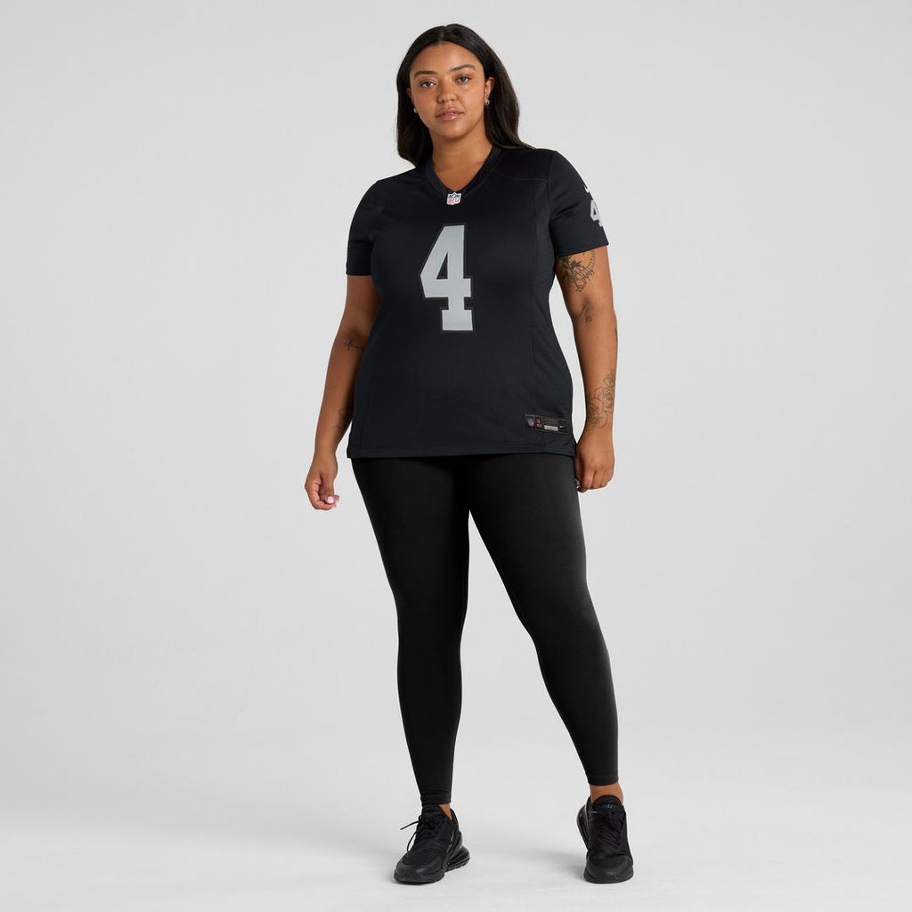 Aidan O'Connell Las Vegas Raiders Nike Women's Game Jersey - Black Official NFL Team Apparel Football Fan Gear
