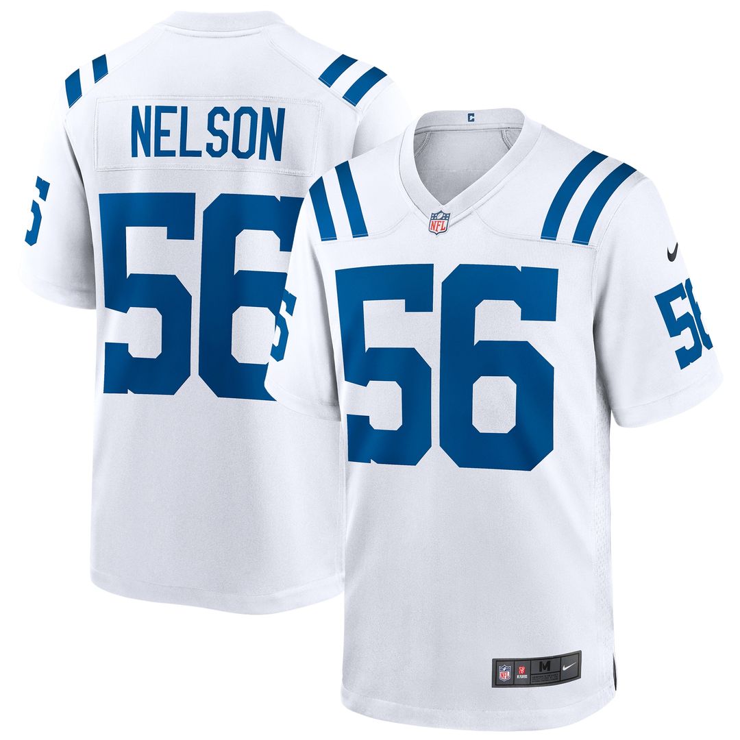 Quenton Nelson Indianapolis Colts Nike Game Player Jersey - White Official NFL Team Apparel Football Fan Gear