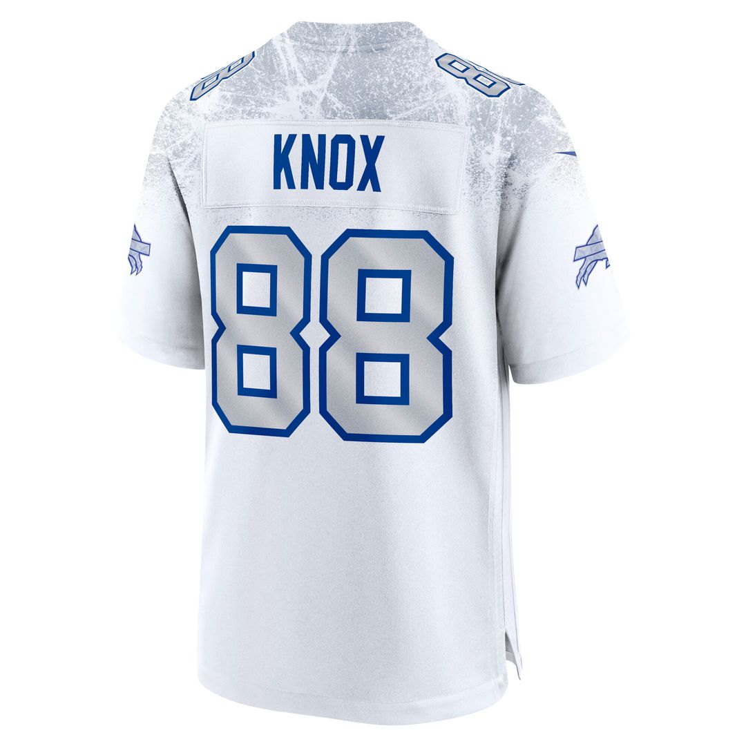 Dawson Knox Buffalo Bills Nike 2025 Rivalries Collection Game Jersey - White Official NFL Team Apparel Football Fan Gear