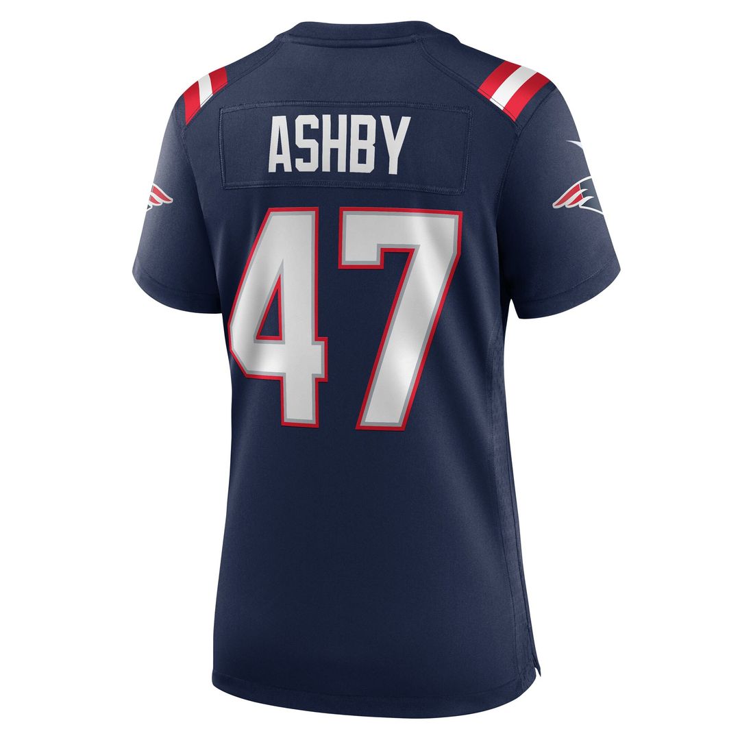 Julian Ashby New England Patriots Nike Women's Team Game Jersey - Navy Official NFL Team Apparel Football Fan Gear