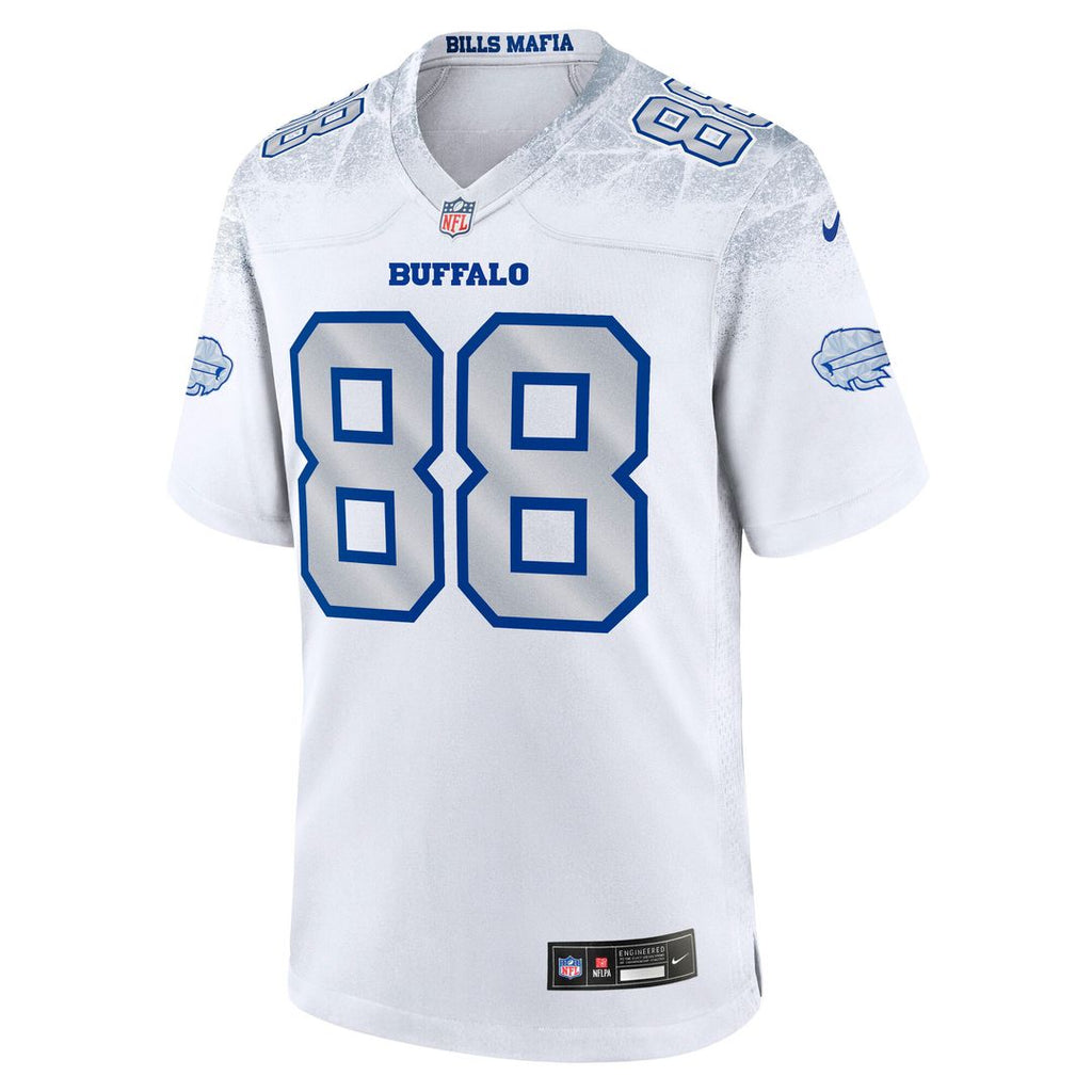 Dawson Knox Buffalo Bills Nike 2025 Rivalries Collection Game Jersey - White Official NFL Team Apparel Football Fan Gear