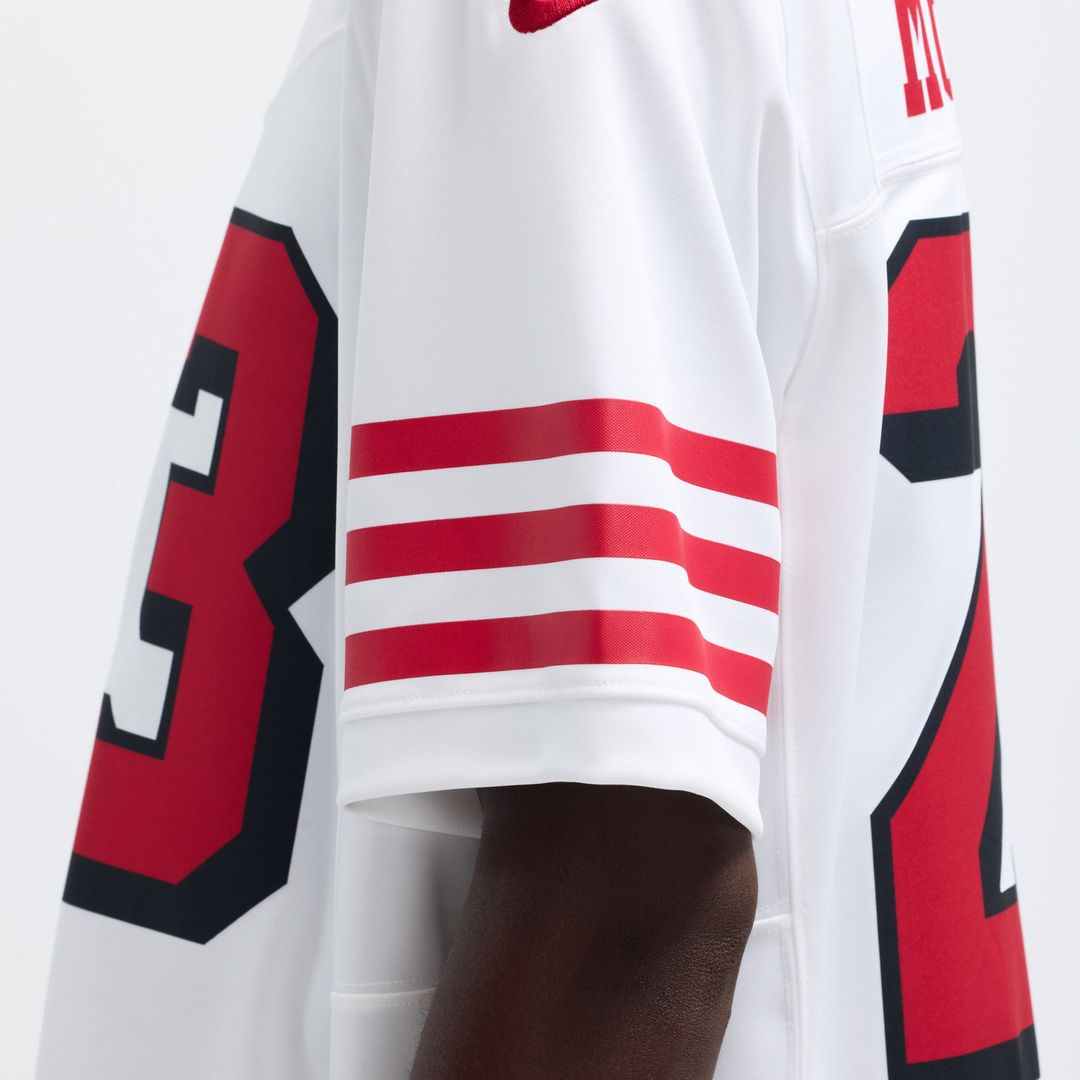 Christian McCaffrey San Francisco 49ers Nike Vapor F.U.S.E. Limited Jersey - Scarlet Official NFL Team Apparel Football Fan Gear