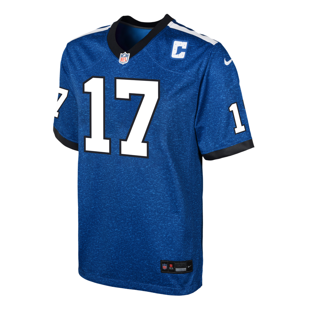Daniel Jones Indianapolis Colts Nike Youth Alternate 2 Game Jersey - Royal Official NFL Team Apparel Football Fan Gear