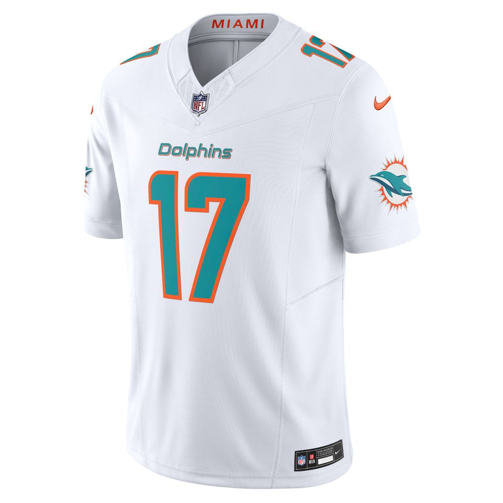 Jaylen Waddle Miami Dolphins Nike Vapor F.U.S.E. Limited Jersey - Aqua Official NFL Team Apparel Football Fan Gear