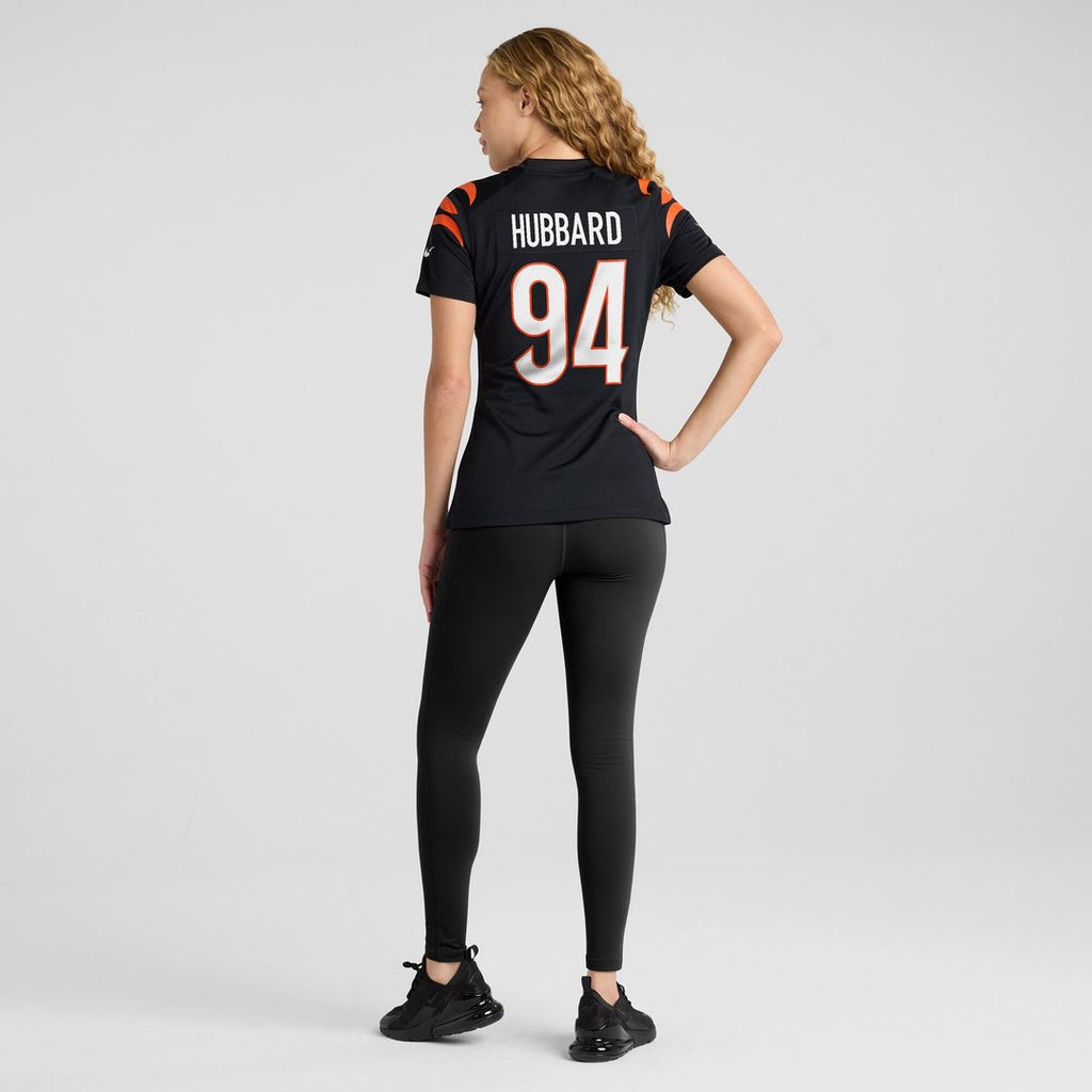 Sam Hubbard Cincinnati Bengals Women's Nike Player Game Jersey - Black Official NFL Team Apparel Football Fan Gear