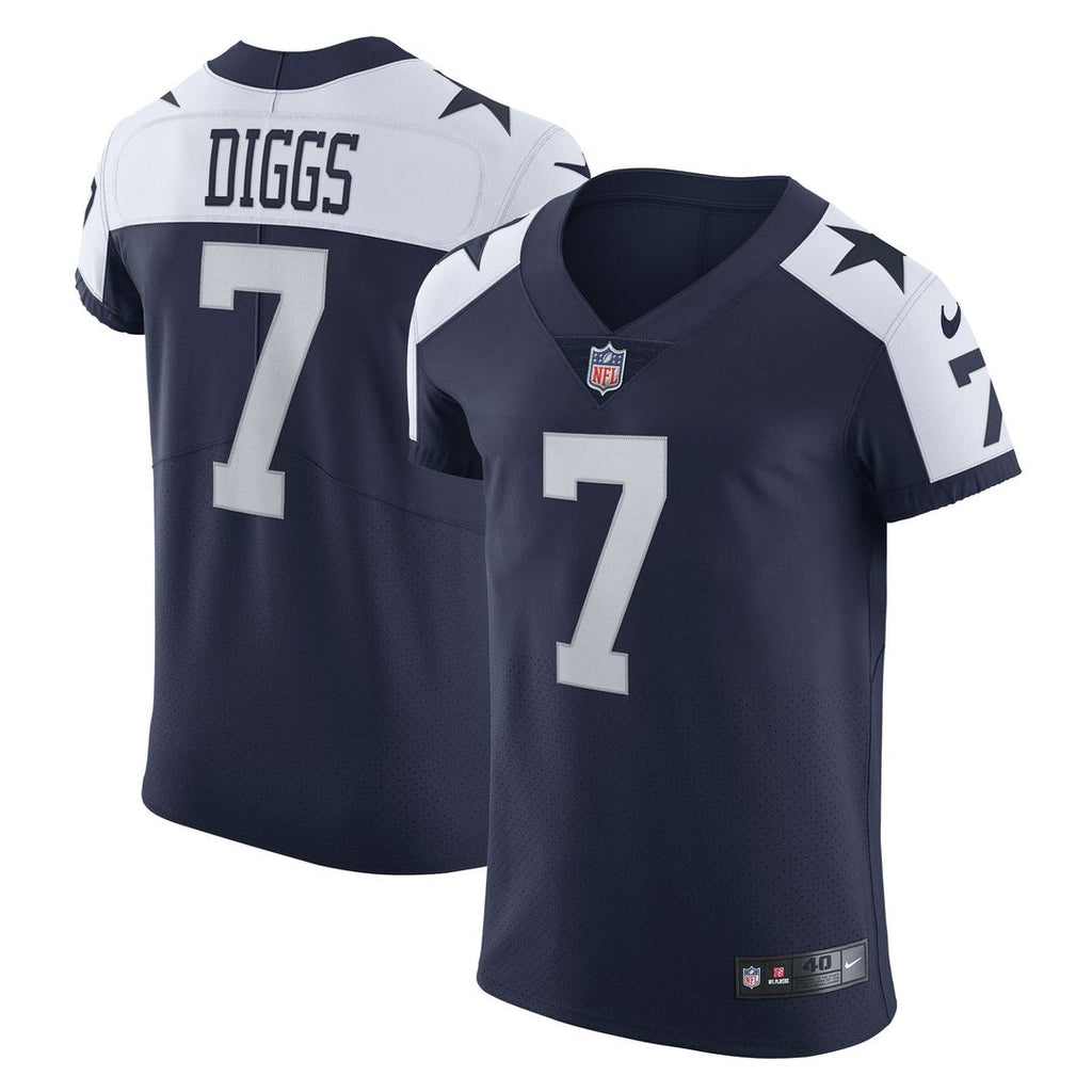 Trevon Diggs Dallas Cowboys Nike Alternate Vapor Elite Jersey - Navy Official NFL Team Apparel Football Fan Gear