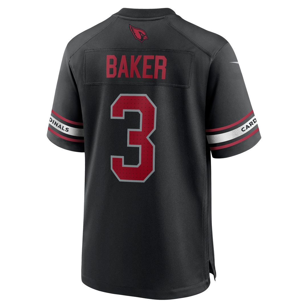 Budda Baker Arizona Cardinals Nike Game Jersey - Black Official NFL Team Apparel Football Fan Gear