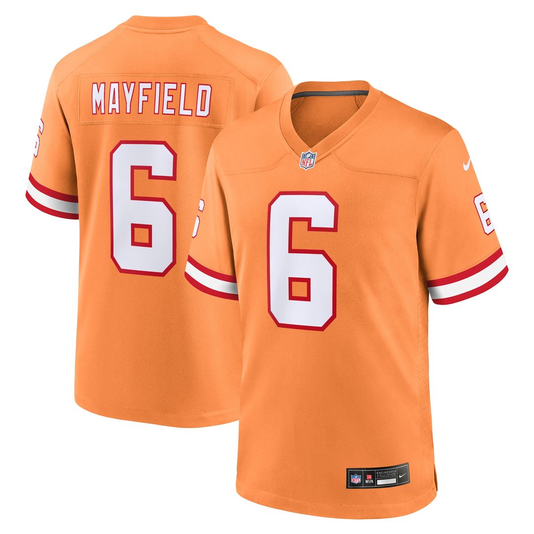 Baker Mayfield Tampa Bay Buccaneers Nike Team Game Jersey - Red Official NFL Team Apparel Football Fan Gear