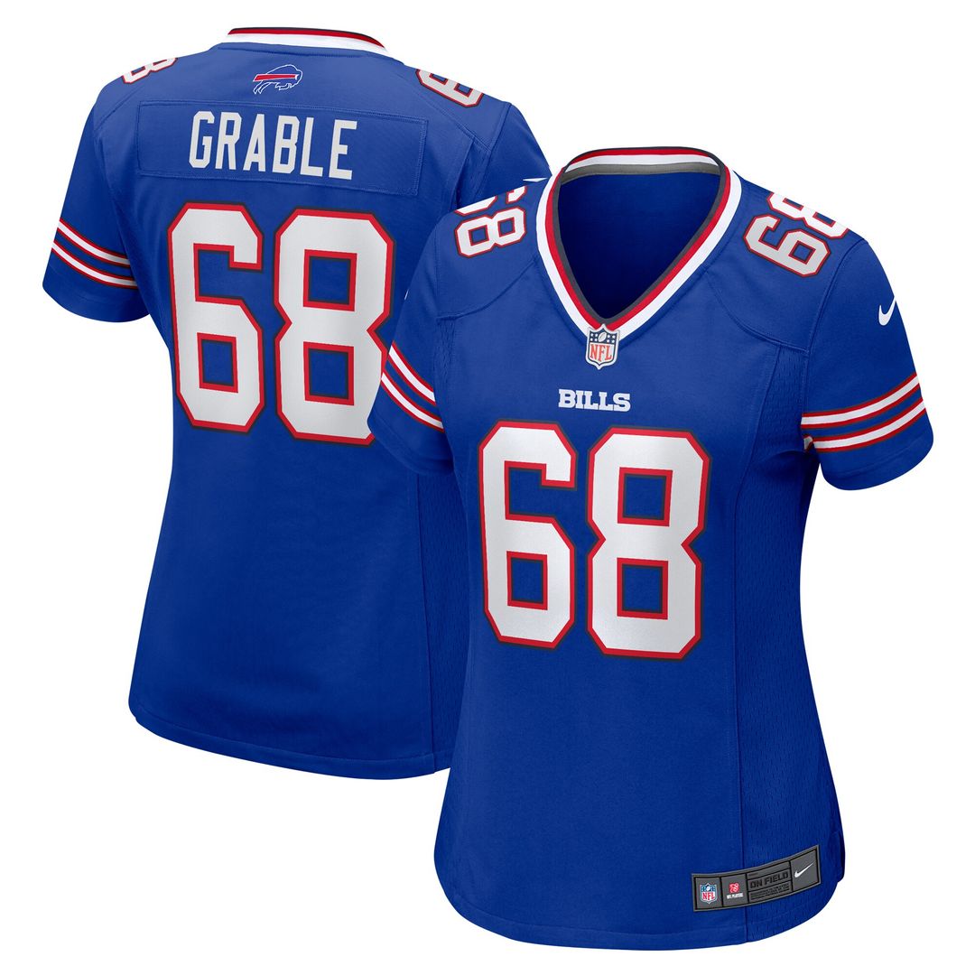 Tylan Grable Buffalo Bills Nike Women's Game Jersey - Royal Official NFL Team Apparel Football Fan Gear