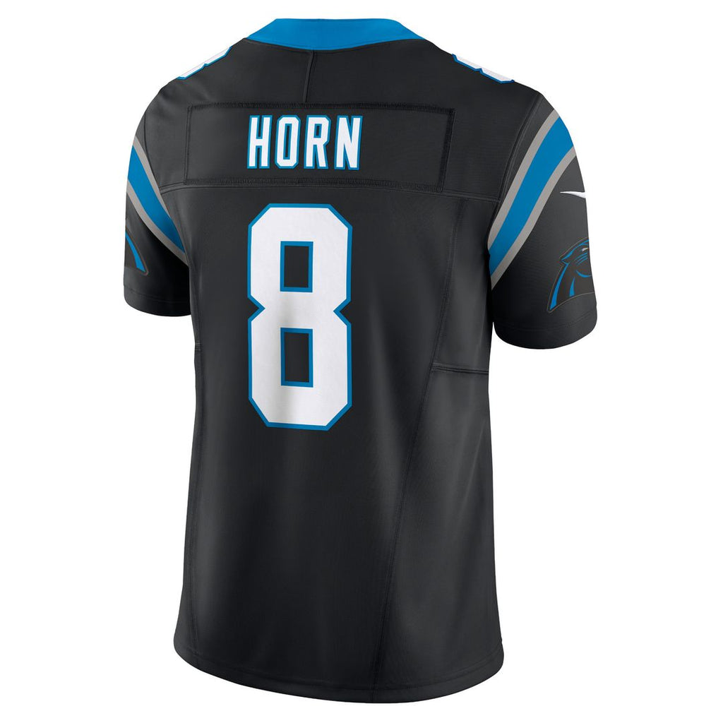 Jaycee Horn Carolina Panthers Nike Vapor F.U.S.E. Limited Jersey - Black Official NFL Team Apparel Football Fan Gear