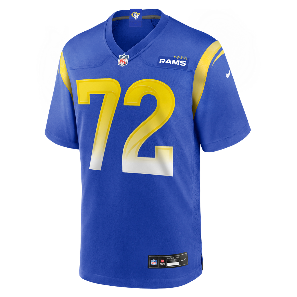 D.J. Humphries Los Angeles Rams Nike Team Game Jersey - Royal Official NFL Team Apparel Football Fan Gear