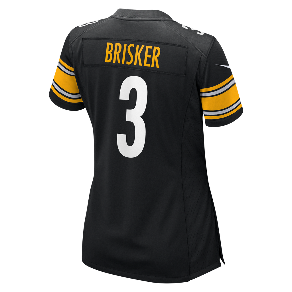 Jaquan Brisker Pittsburgh Steelers Nike Women's Team Game Jersey - Black Official NFL Team Apparel Football Fan Gear