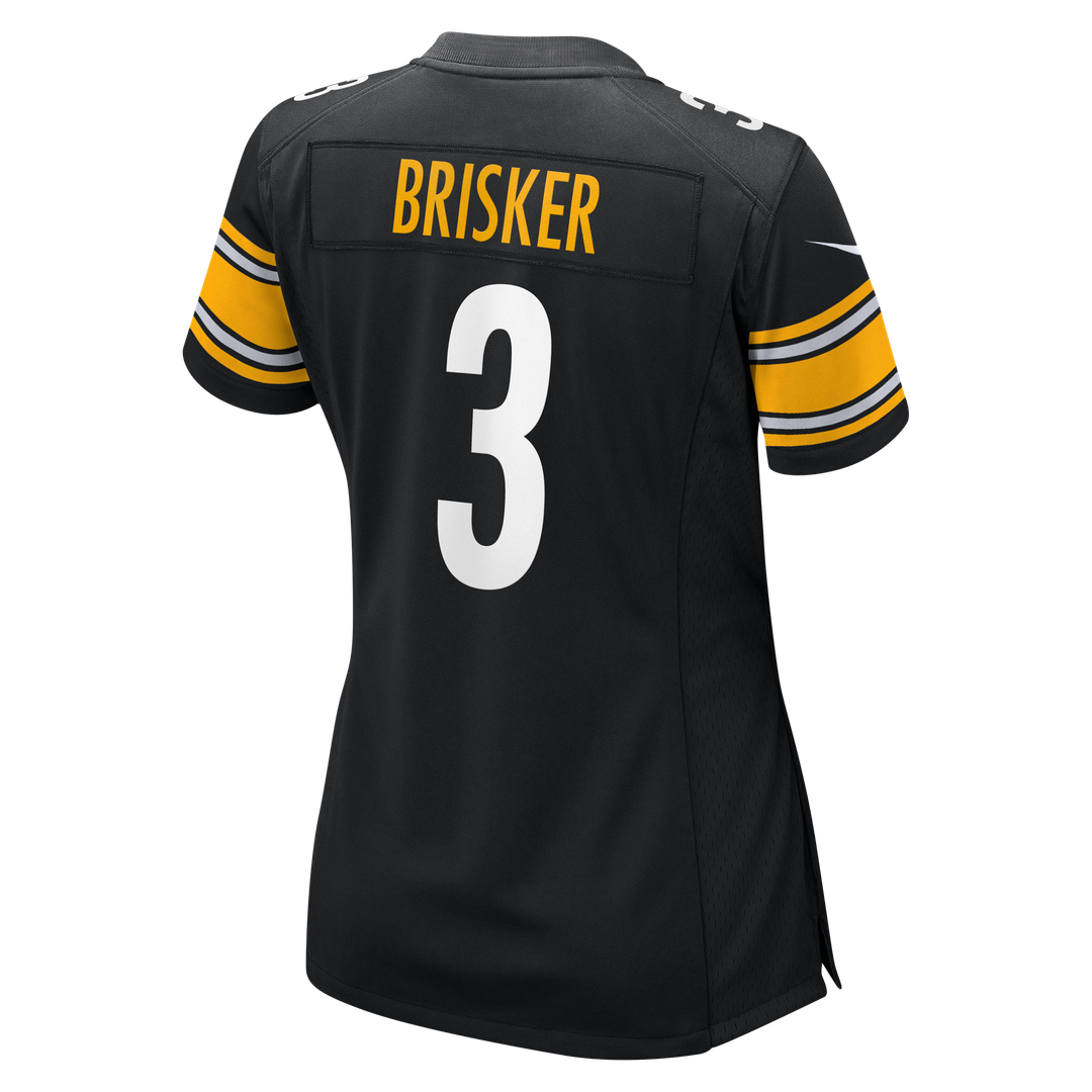 Jaquan Brisker Pittsburgh Steelers Nike Women's Team Game Jersey - Black Official NFL Team Apparel Football Fan Gear