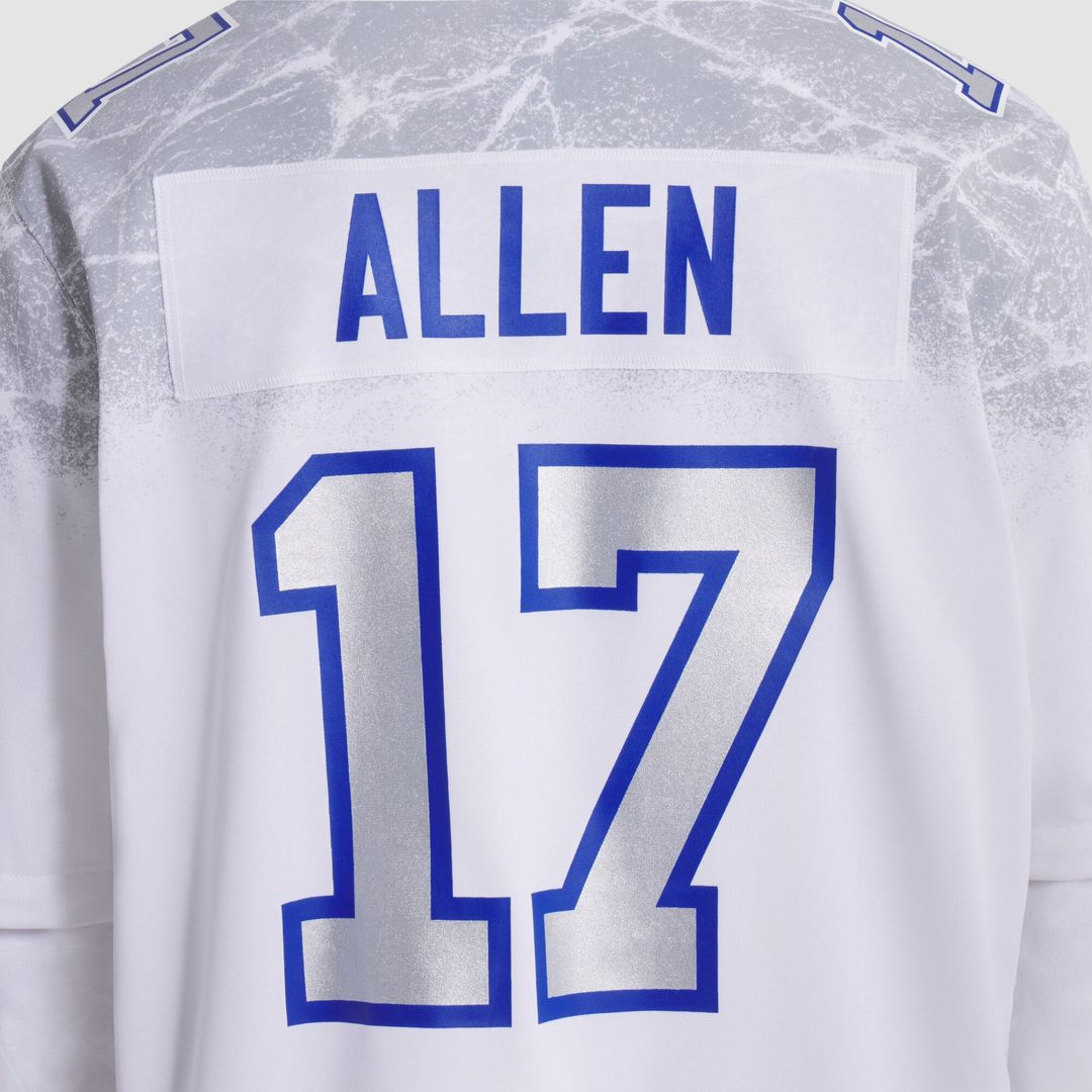 Josh Allen Buffalo Bills Nike 2025 Rivalries Collection Game Jersey - White Official NFL Team Apparel Football Fan Gear