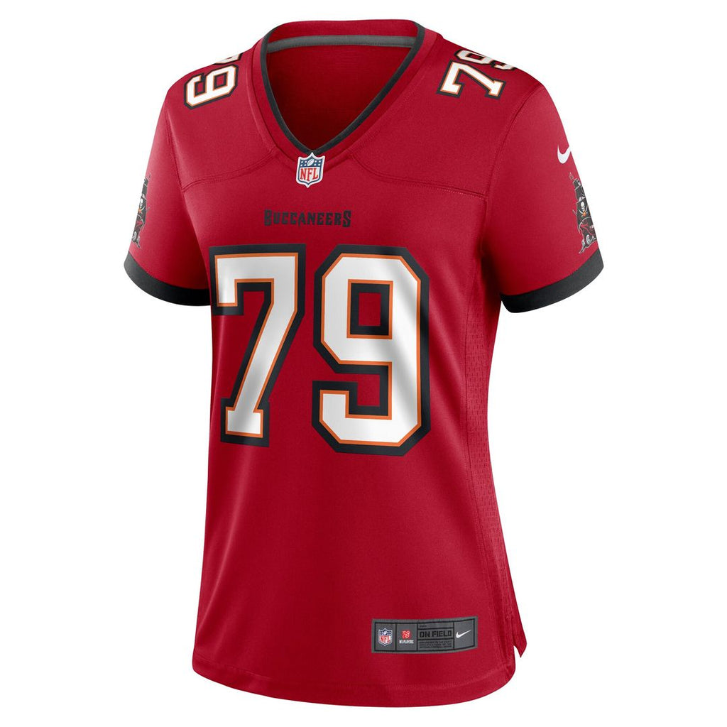 Elijah Klein Tampa Bay Buccaneers Nike Women's Game Jersey - Red Official NFL Team Apparel Football Fan Gear