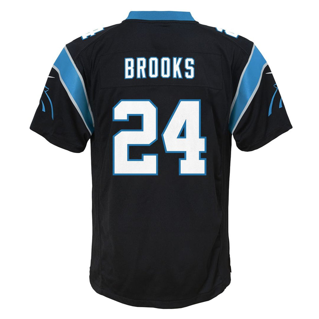 Jonathon Brooks Carolina Panthers Nike Youth Game Jersey - Blue Official NFL Team Apparel Football Fan Gear