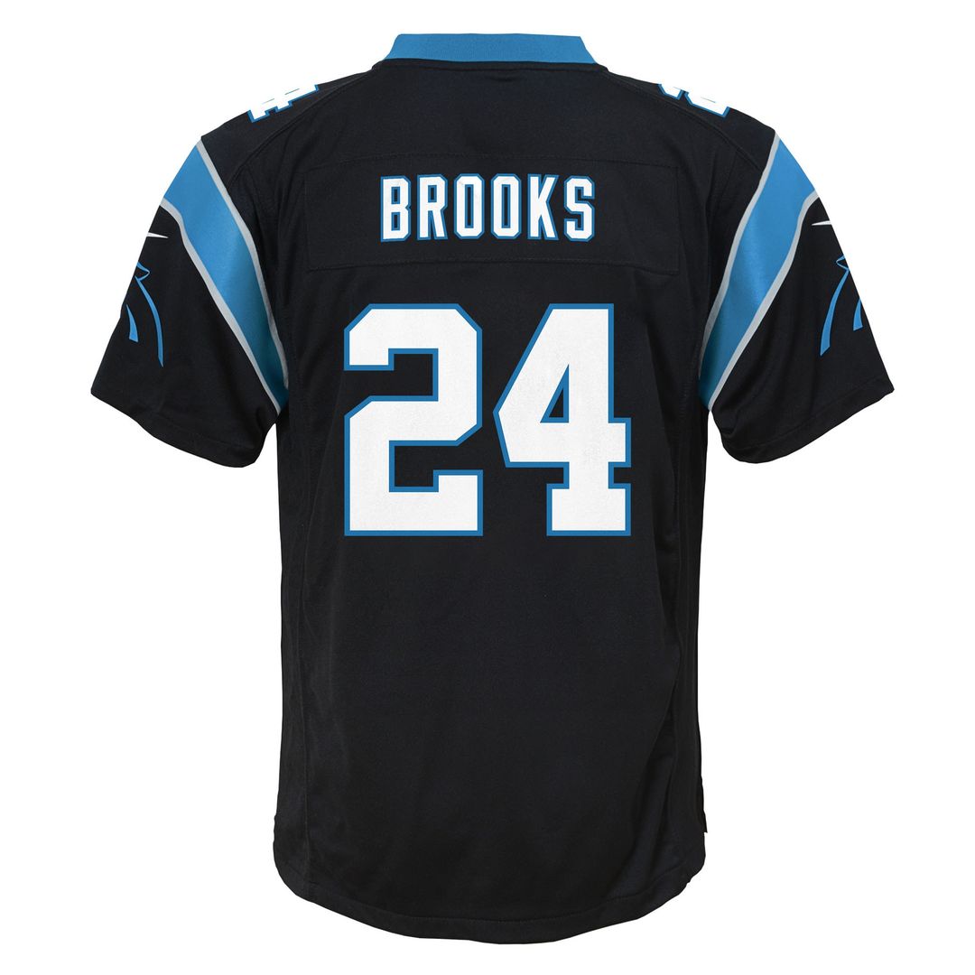 Jonathon Brooks Carolina Panthers Nike Youth Game Jersey - Blue Official NFL Team Apparel Football Fan Gear