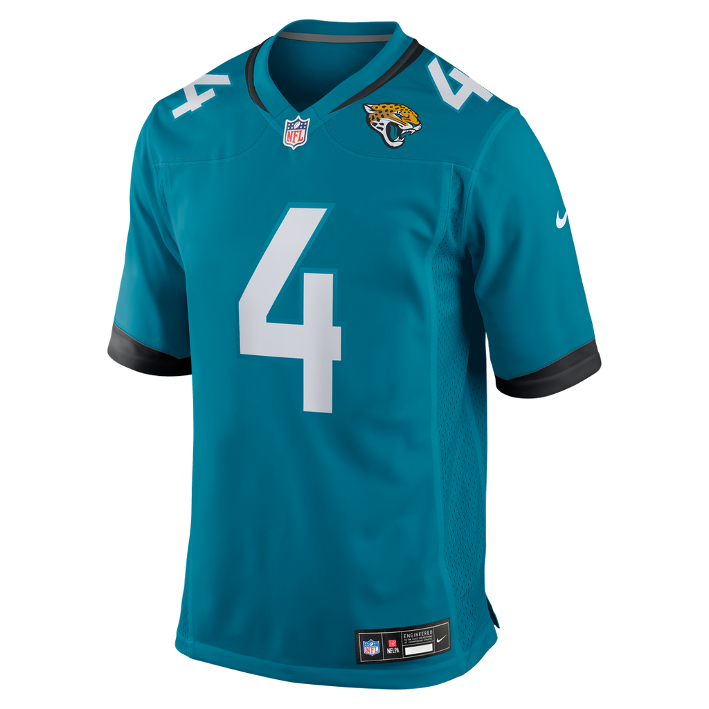 Tank Bigsby Jacksonville Jaguars Nike Game Jersey - Teal Official NFL Team Apparel Football Fan Gear