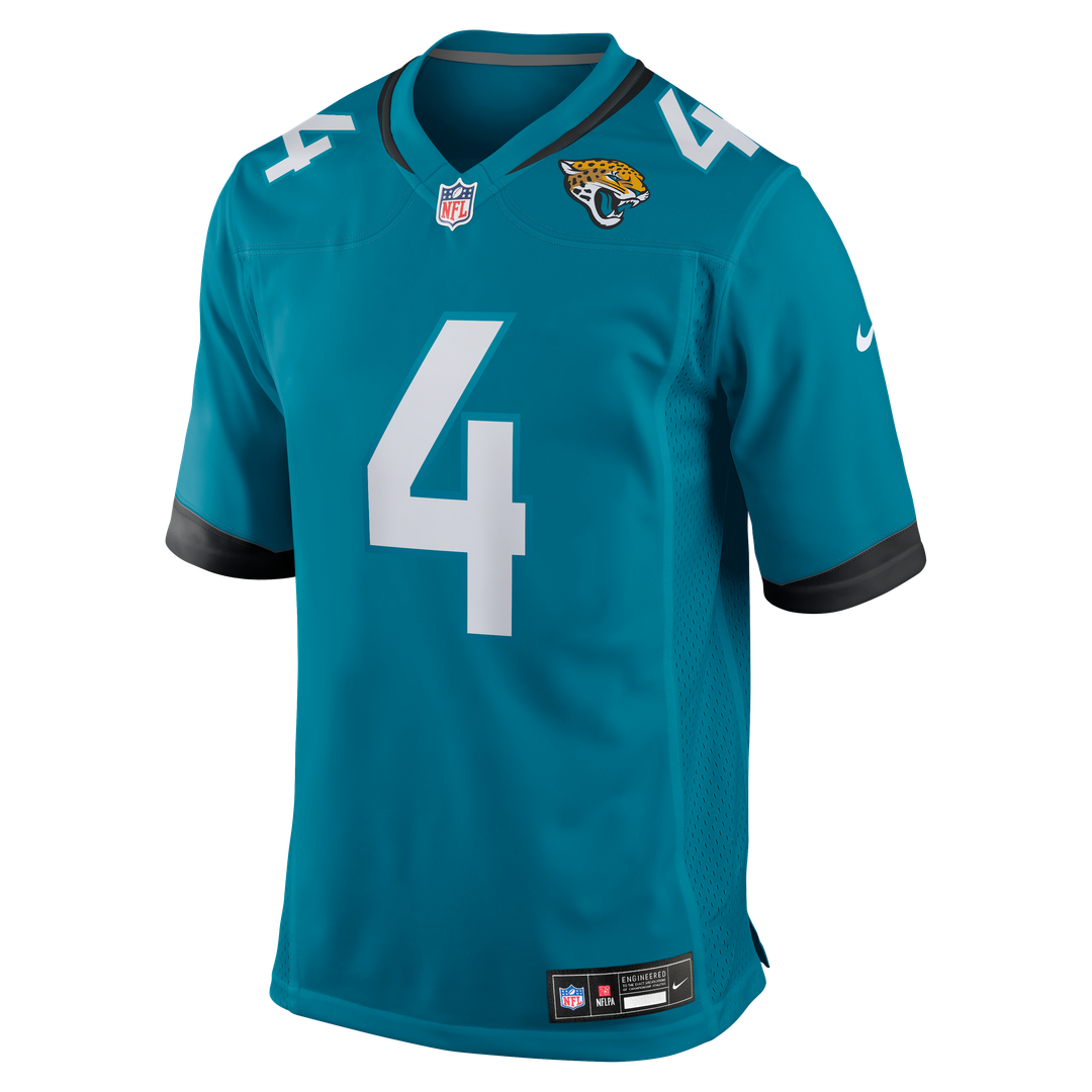 Tank Bigsby Jacksonville Jaguars Nike Game Jersey - Teal Official NFL Team Apparel Football Fan Gear