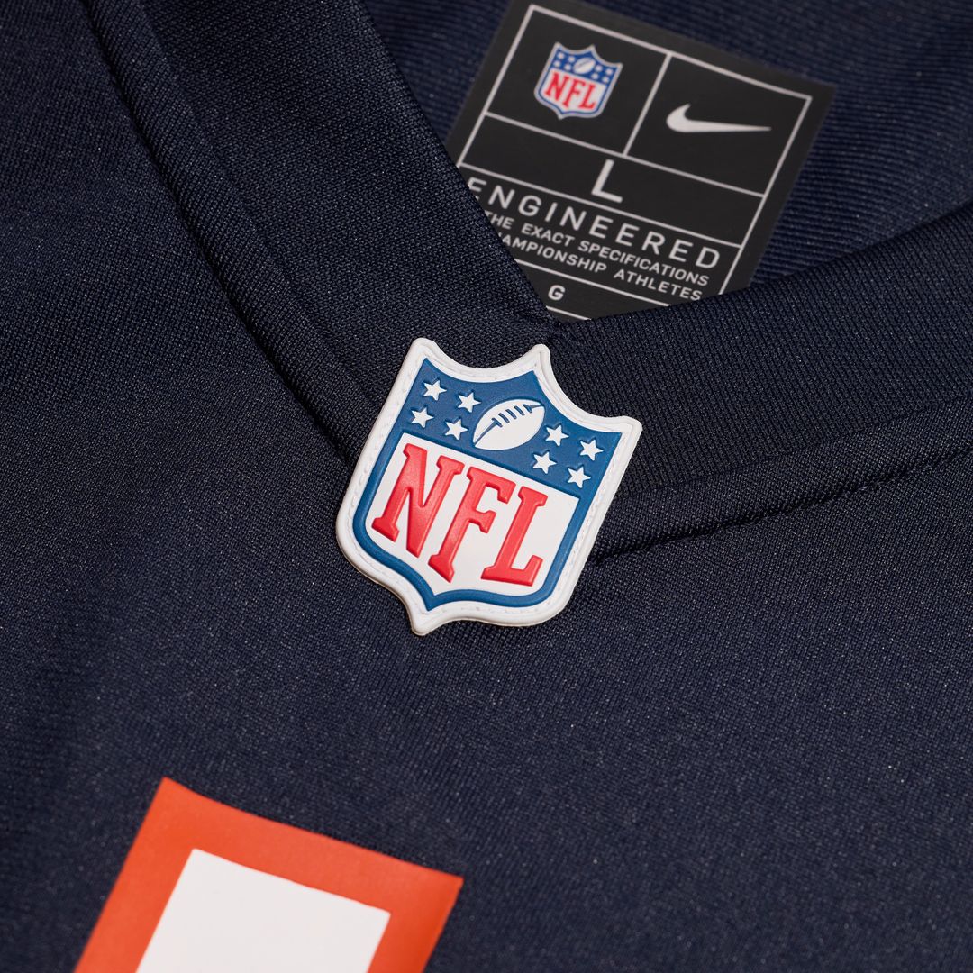 Coby Bryant Chicago Bears Nike Team Game Jersey - Navy Official NFL Team Apparel Football Fan Gear