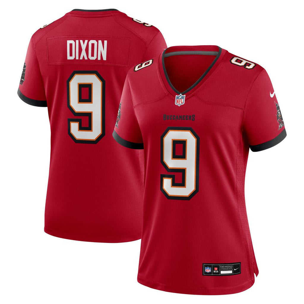 Riley Dixon Tampa Bay Buccaneers Nike Women's Team Game Jersey - Red Official NFL Team Apparel Football Fan Gear
