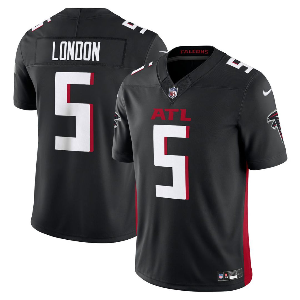 Drake London Atlanta Falcons Nike Vapor F.U.S.E. Limited Jersey - Black Official NFL Team Apparel Football Fan Gear