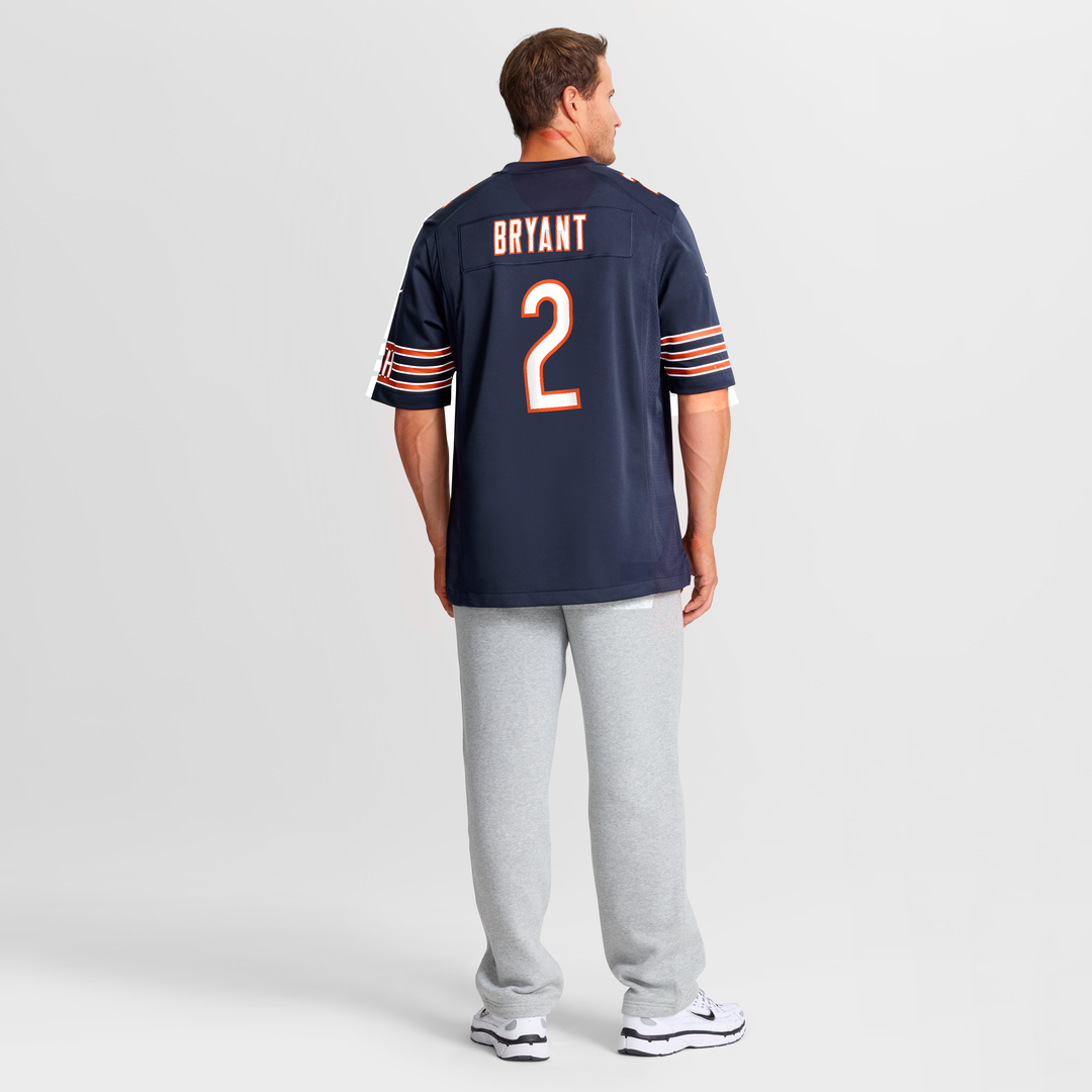 Coby Bryant Chicago Bears Nike Team Game Jersey - Navy Official NFL Team Apparel Football Fan Gear