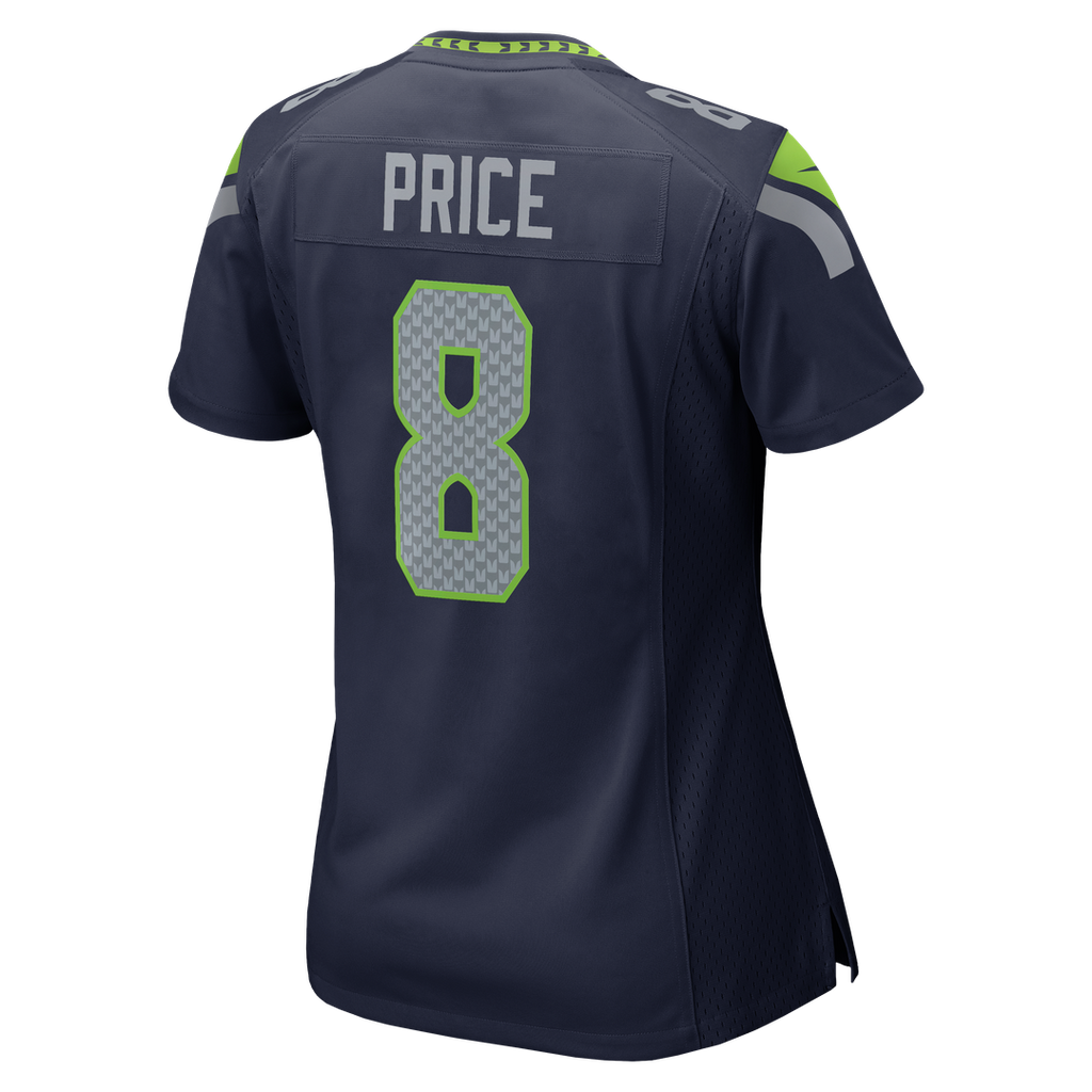 Jadarian Price Seattle Seahawks Nike Women's Team Game Jersey - College Navy Official NFL Team Apparel Football Fan Gear