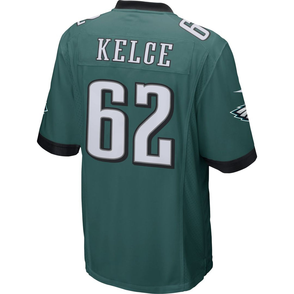 Jason Kelce Philadelphia Eagles Nike Game Jersey - Midnight Green Official NFL Team Apparel Football Fan Gear