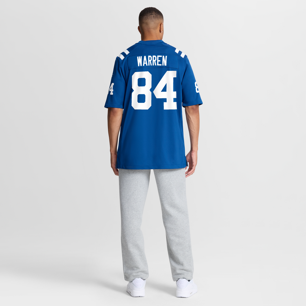 Tyler Warren Indianapolis Colts Nike Team Game Jersey - Royal Official NFL Team Apparel Football Fan Gear