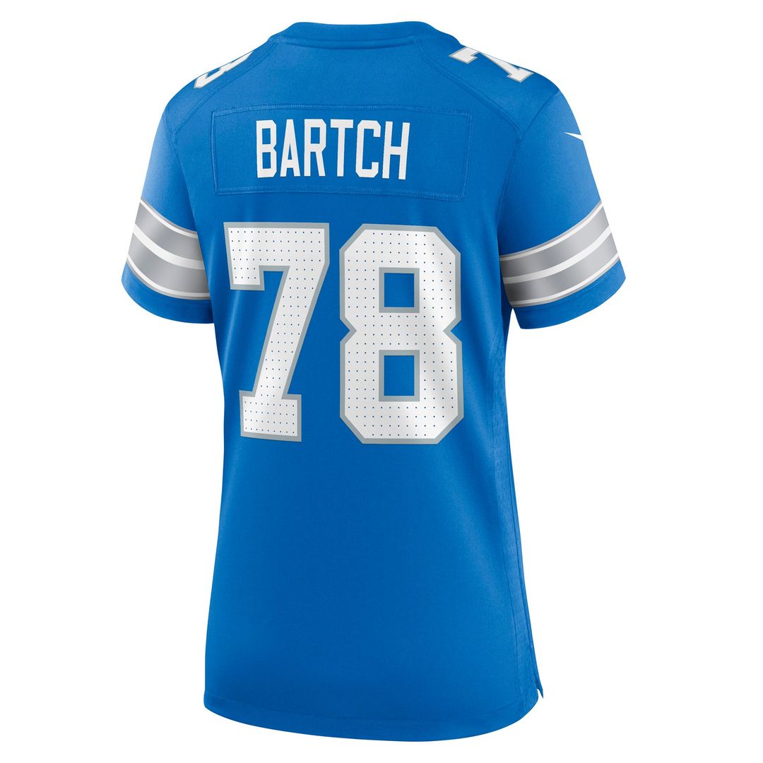 Ben Bartch Detroit Lions Nike Women's Team Game Jersey - Blue Official NFL Team Apparel Football Fan Gear