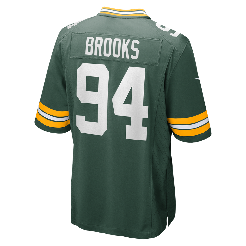 Karl Brooks Green Bay Packers Nike Game Jersey - Green Official NFL Team Apparel Football Fan Gear