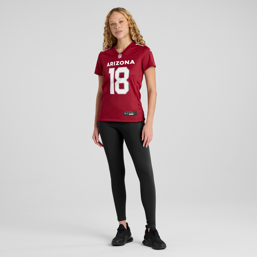 Marvin Harrison Jr. Arizona Cardinals Nike Women's Player Game Jersey - Cardinal Official NFL Team Apparel Football Fan Gear
