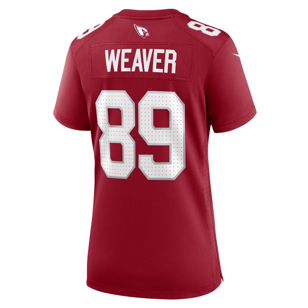 Xavier Weaver Arizona Cardinals Nike Women's Game Jersey - Cardinal Official NFL Team Apparel Football Fan Gear