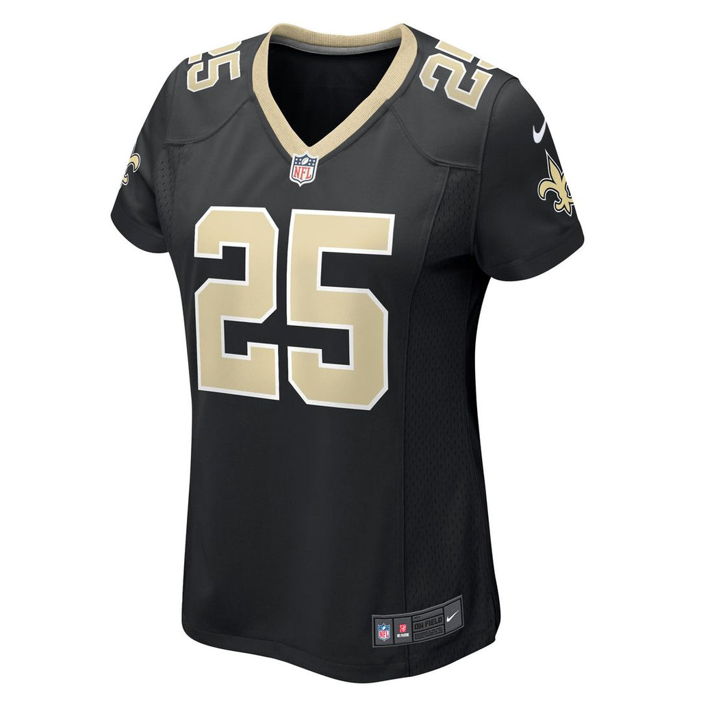 Kendre Miller New Orleans Saints Nike Women's Team Game Jersey - Black Official NFL Team Apparel Football Fan Gear