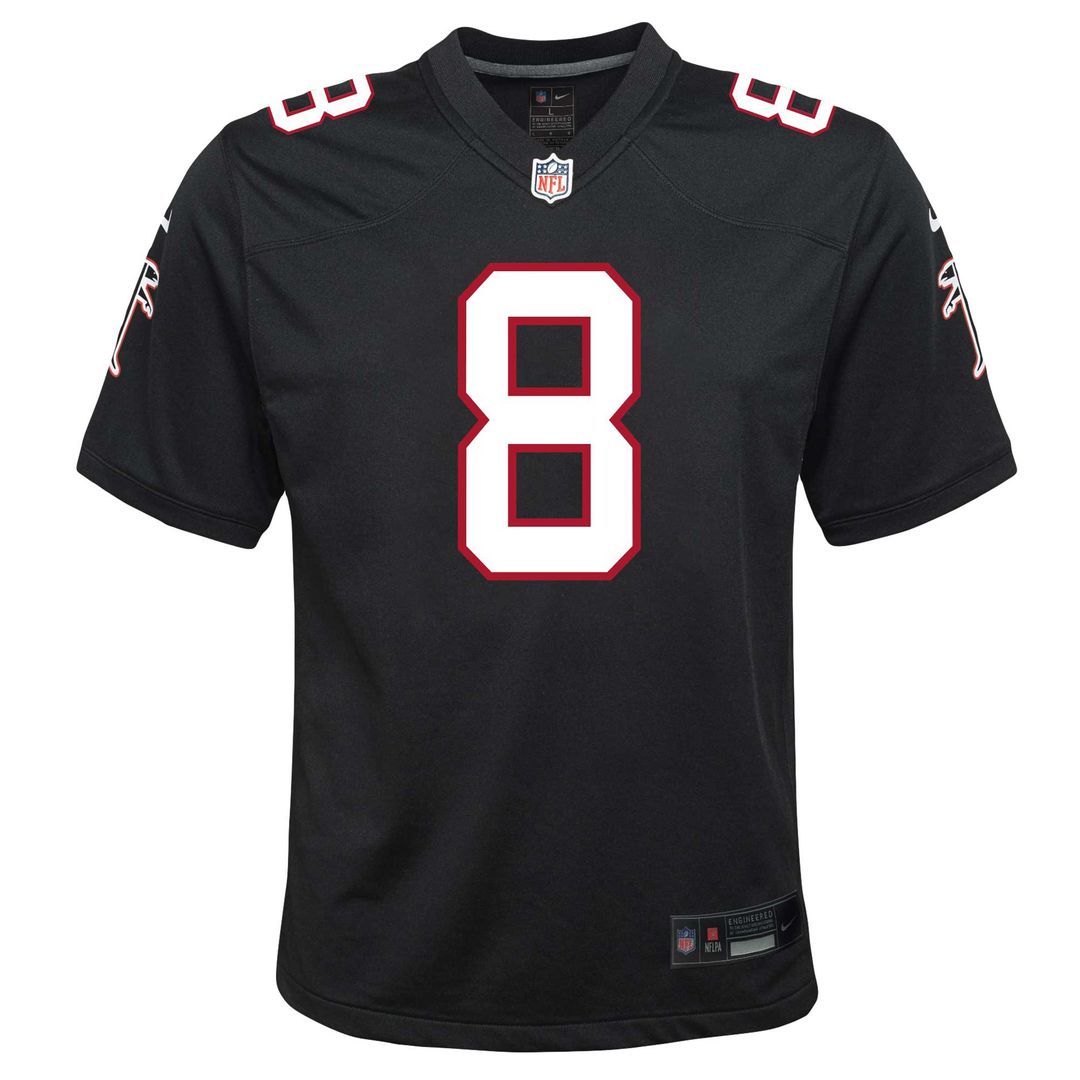 Kyle Pitts Sr. Atlanta Falcons Nike Youth Game Jersey - Black Official NFL Team Apparel Football Fan Gear