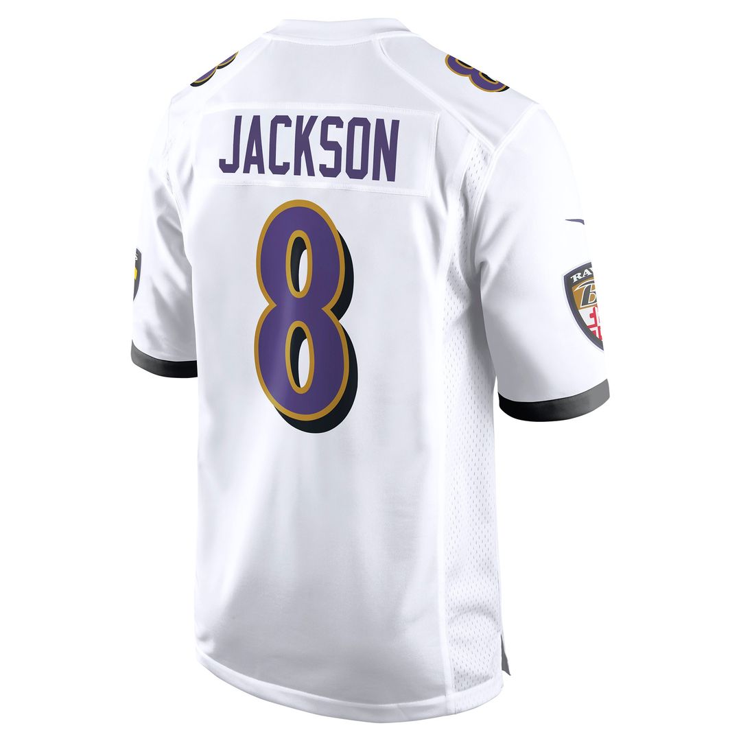Lamar Jackson Baltimore Ravens Nike Alternate Game Jersey - Purple Official NFL Team Apparel Football Fan Gear