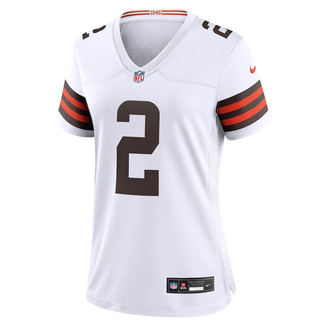 Shedeur Sanders Cleveland Browns Nike Women's Team Game Jersey - Brown Official NFL Team Apparel Football Fan Gear