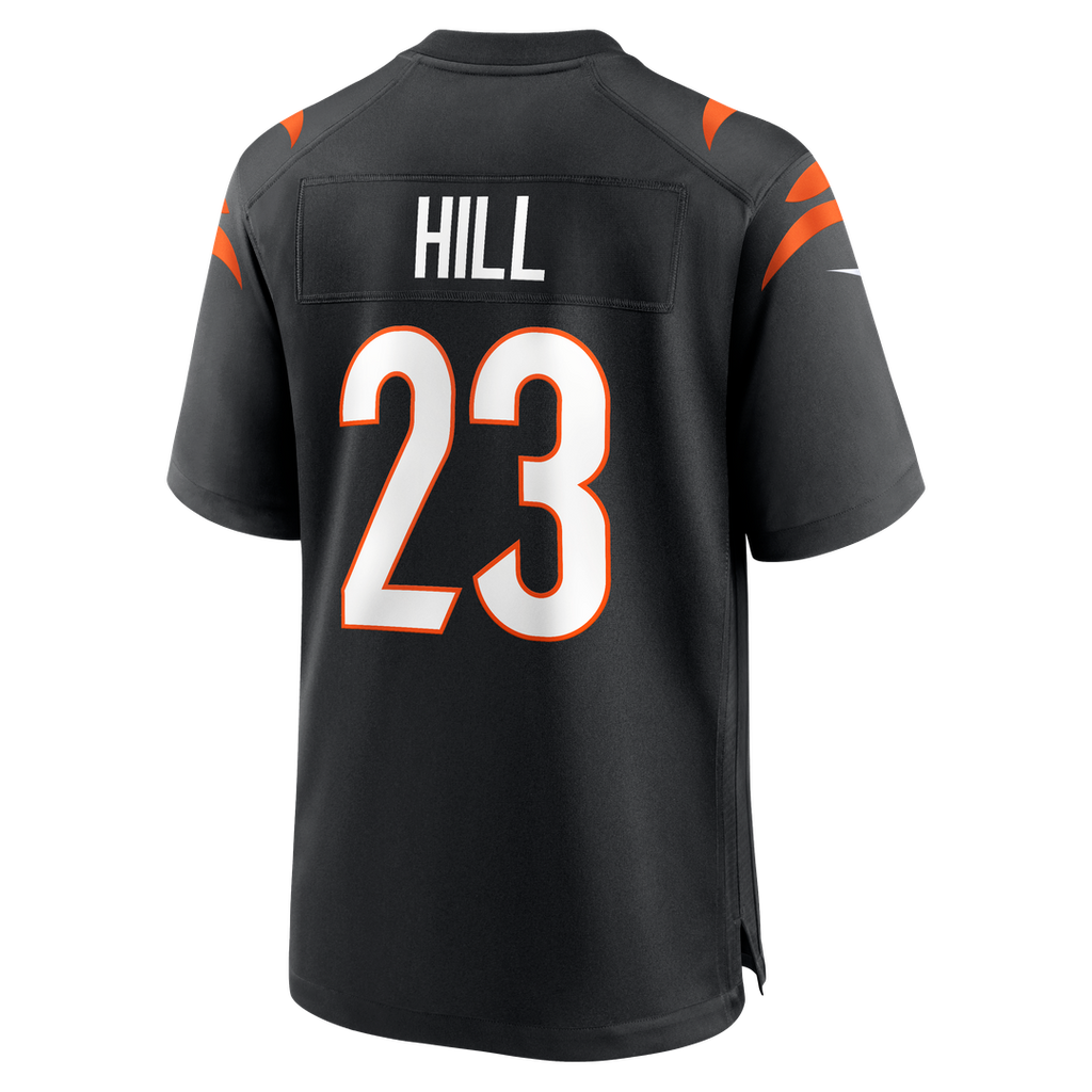 Daxton Hill Cincinnati Bengals Nike Player Game Jersey - Black Official NFL Team Apparel Football Fan Gear