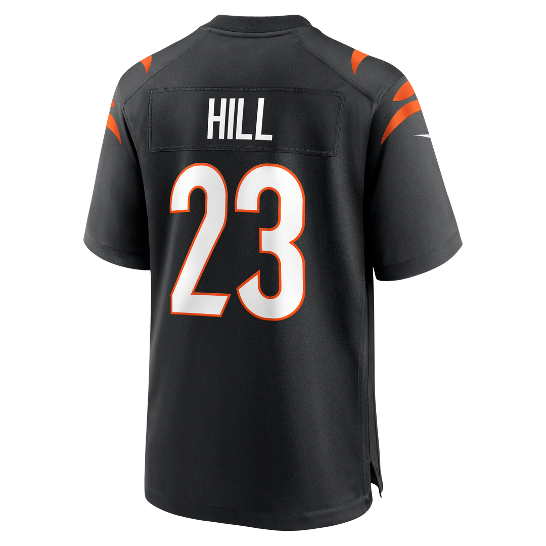 Daxton Hill Cincinnati Bengals Nike Player Game Jersey - Black Official NFL Team Apparel Football Fan Gear