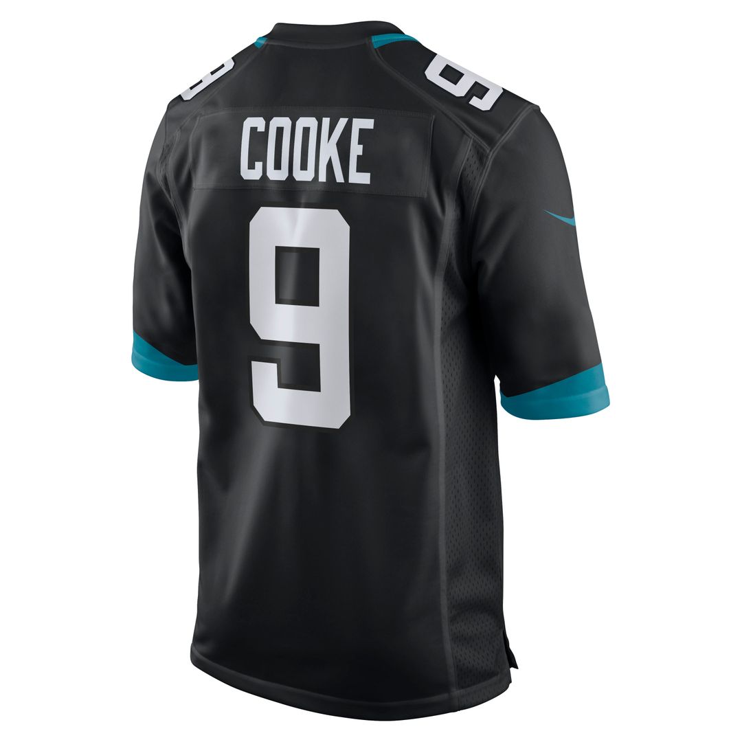 Logan Cooke Jacksonville Jaguars Nike Game Jersey - Black Official NFL Team Apparel Football Fan Gear
