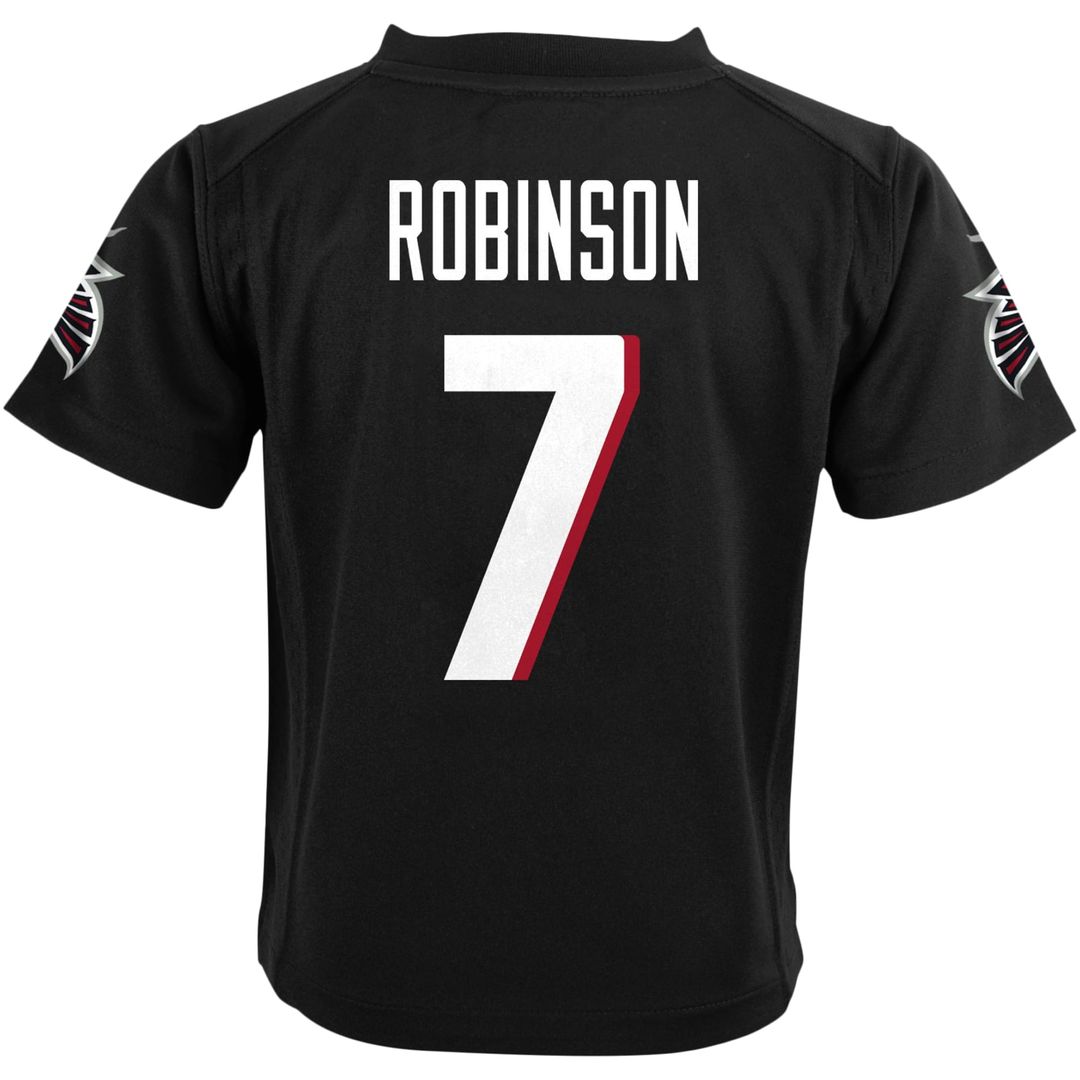Bijan Robinson Atlanta Falcons Nike Toddler Game Jersey - Black Official NFL Team Apparel Football Fan Gear