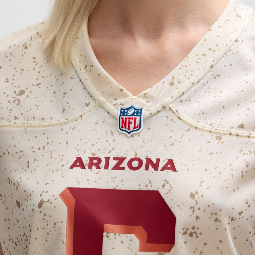 James Conner Arizona Cardinals Nike Women's 2025 Rivalries Collection Game Jersey - Natural Official NFL Team Apparel Football Fan Gear