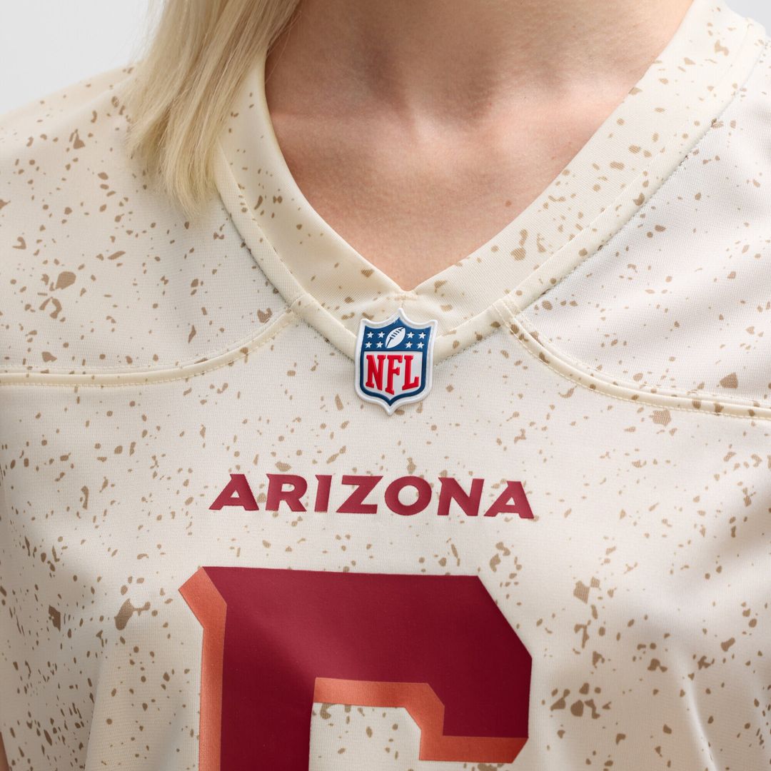 James Conner Arizona Cardinals Nike Women's 2025 Rivalries Collection Game Jersey - Natural Official NFL Team Apparel Football Fan Gear